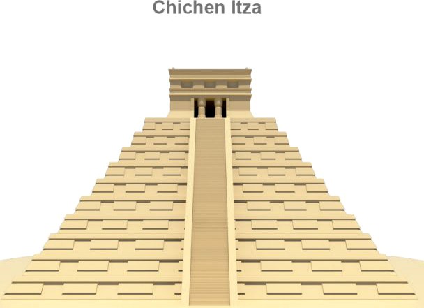 Chichen Itza 3D Model