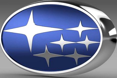 Subaru Logo 3D Model
