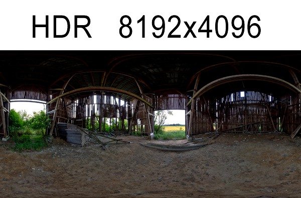 Barn HDR Environment high res 3D Model