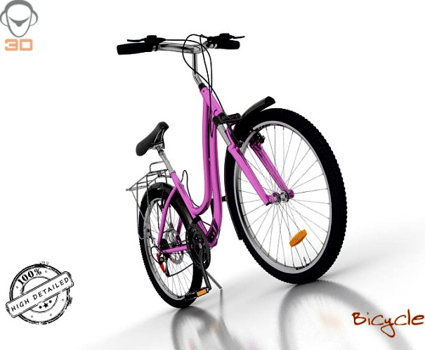 Bicycle 3D Model