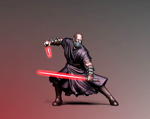 Dark apprentice - 35mm scale | 3D