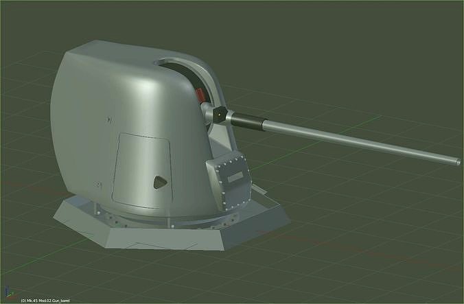 127mm Mk45 L54 Mod0-2 naval gun