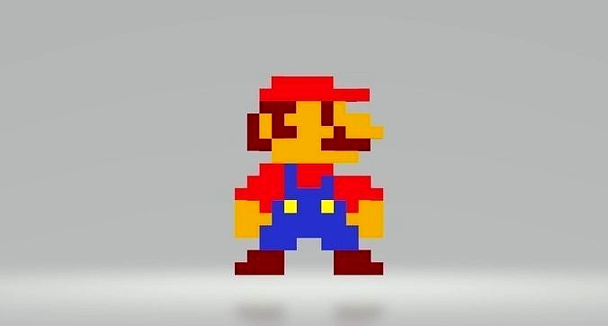 Mario NES 3D model | 3D