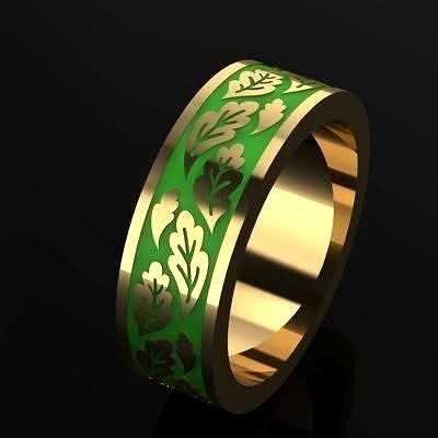 Enamel Ring | 3D