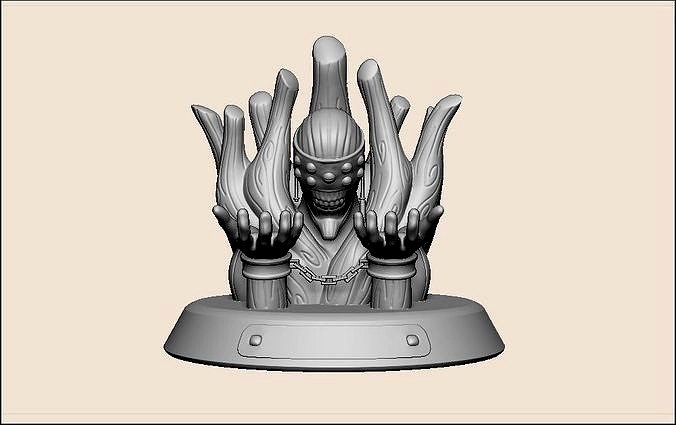 The Gedo  Statue | 3D