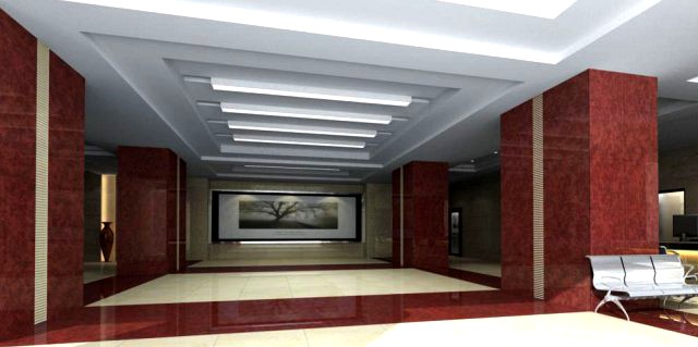 Lobby Space 122 3D Model