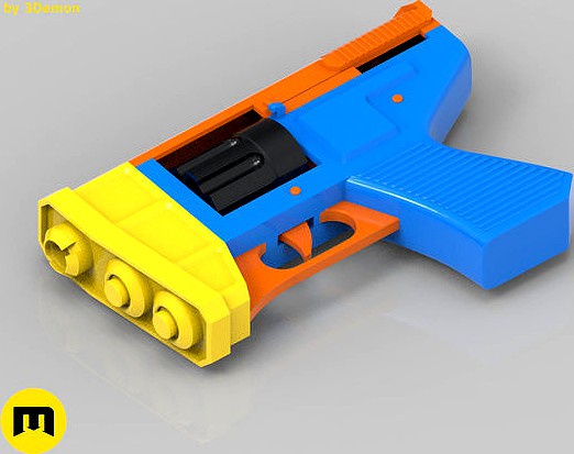 Nerf revolver | 3D 