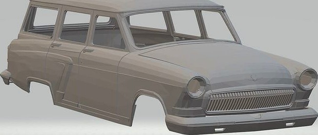 Volga Gaz M22 Printable Body Car | 3D