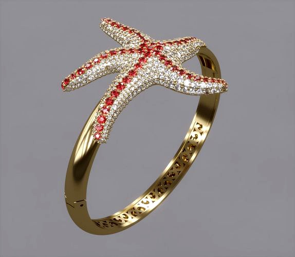 Starfish Bracelet | 3D