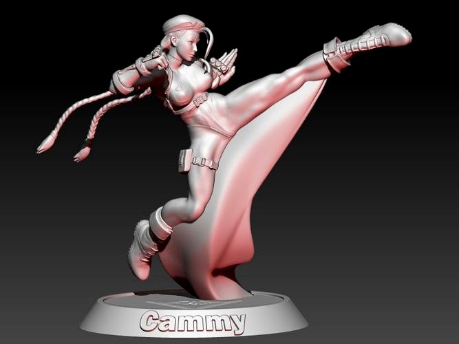 3MF file Cammy White Street Fighter 6 Fanart figure 👾・Model to download  and 3D print・Cults