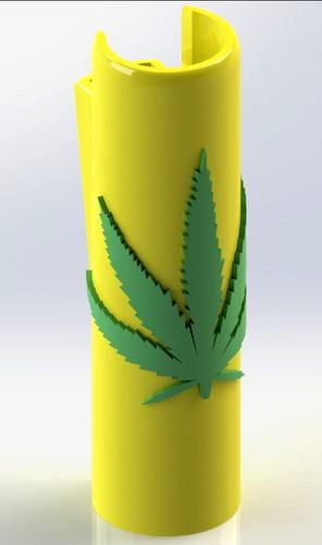 Weed Marihuana Clipper Case | 3D