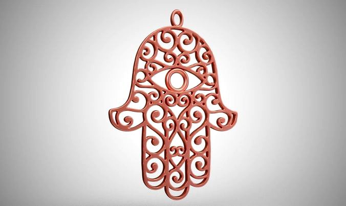 Hamsa Hand | 3D
