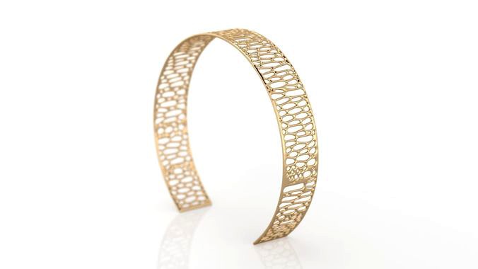 Voronoi Bracelet | 3D