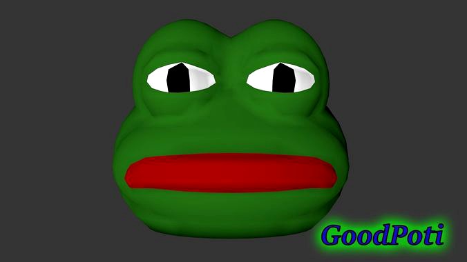 Pepe the Frog Mask | 3D