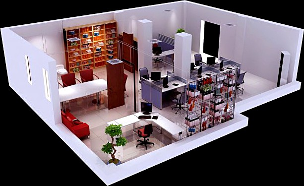 Office16 3D Model