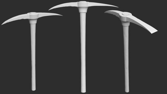 Old Pickaxe - 3D Printable | 3D