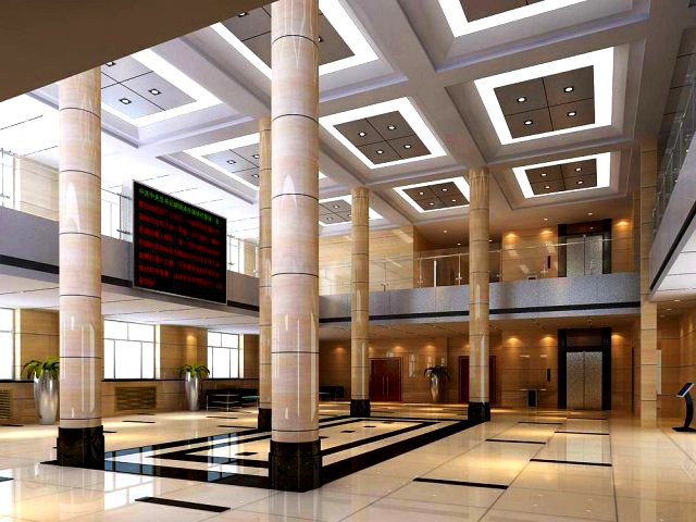 Lobby 155 3D Model