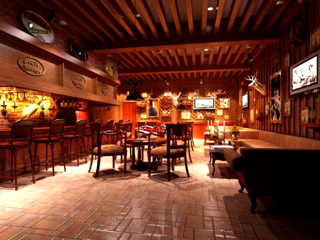 Bar 024 3D Model