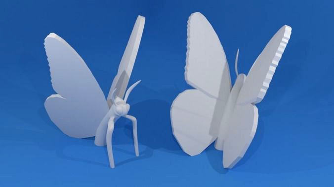 Butterfly 3D-Printable | 3D