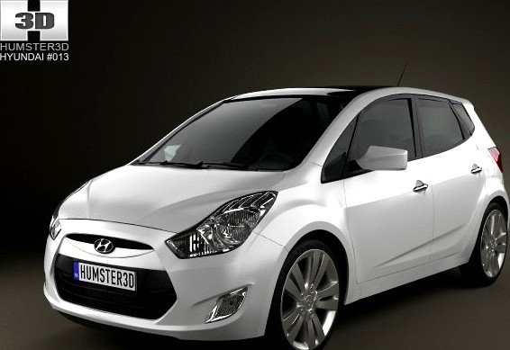 Hyundai ix20 2011 3D Model