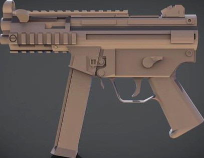 MP5K RIS | 3D