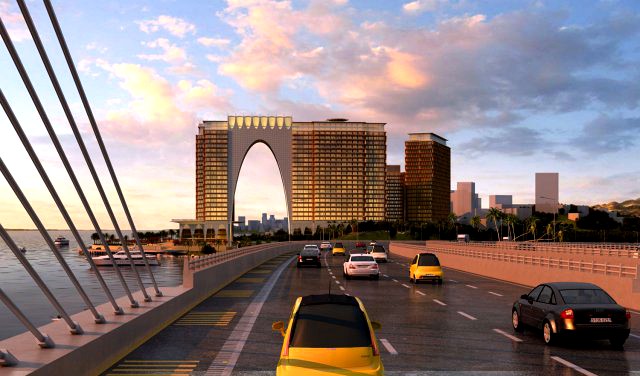 3d building 417 3D Model