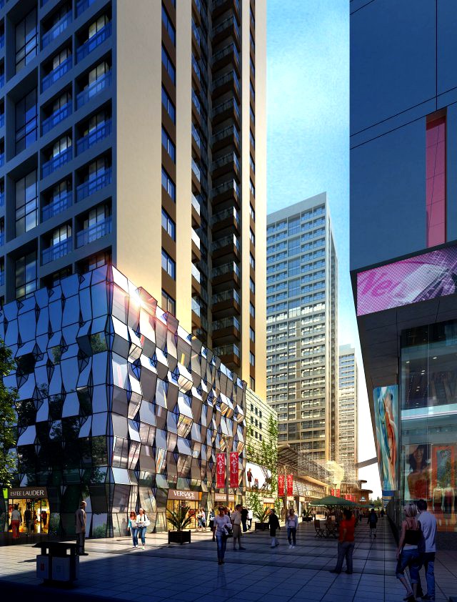 3d building 485 3D Model