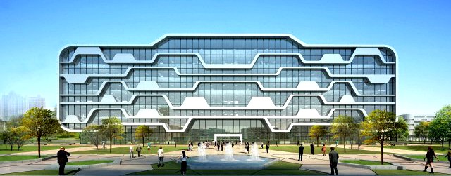 3d building 607 3D Model