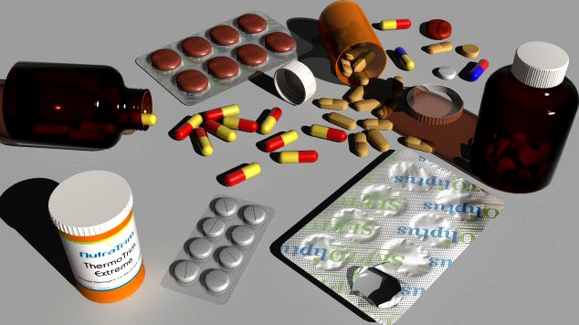 Pills and drugs 3D Model