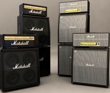 Marshall 100JH Speakers 3D Model