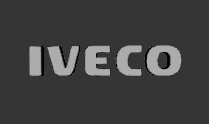 Iveco Logo Not Textured