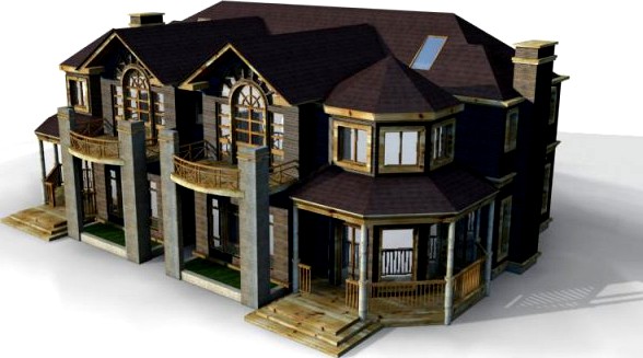 Villa 028 3D Model