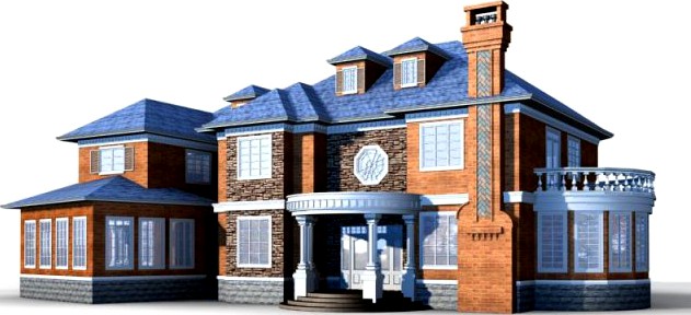 Villa 034 3D Model