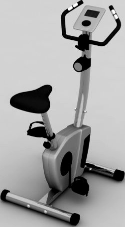 Exercise Bike 3D Model