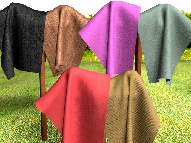 Cloth 6Pack 2 3D Model