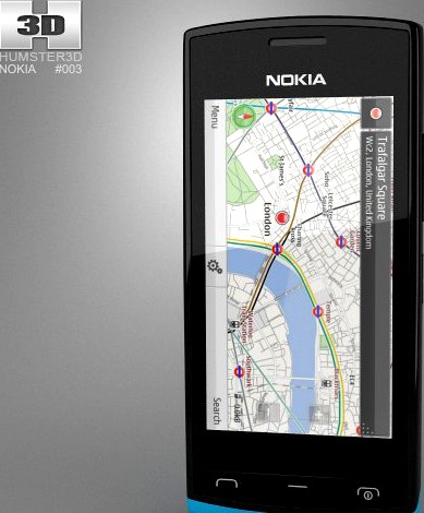 Nokia 500 3D Model