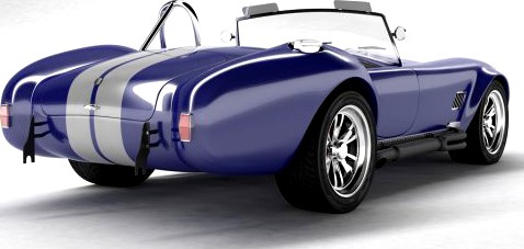 Shelby Cobra 427 1965 3D Model