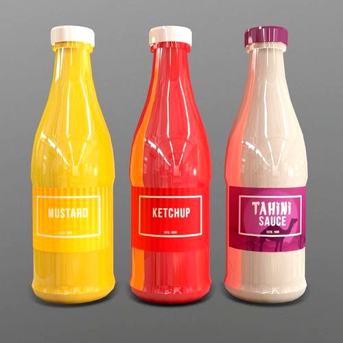 Condiment Bottles