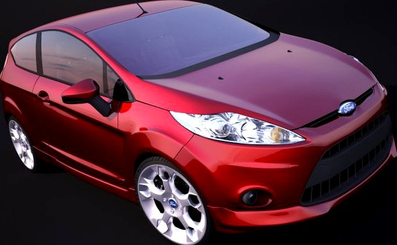 Ford Fiesta mk7 Zetec S 3D Model