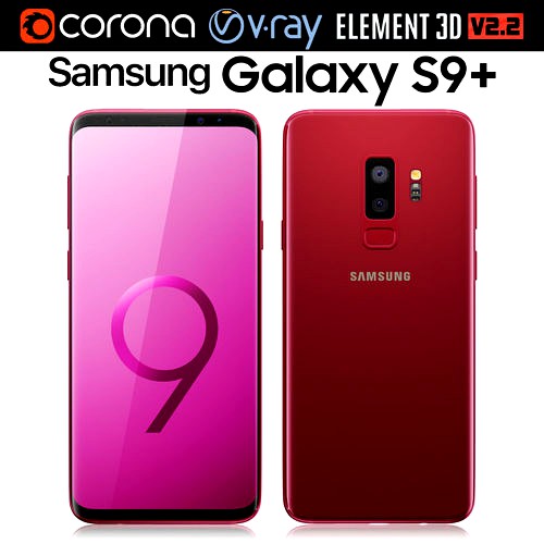 Samsung Galaxy S9 PLUS Burgundy Red