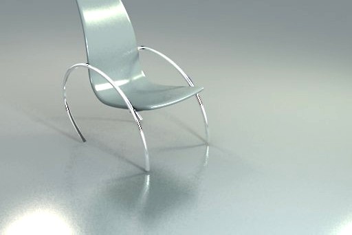 Modern Style Chair 3D Model