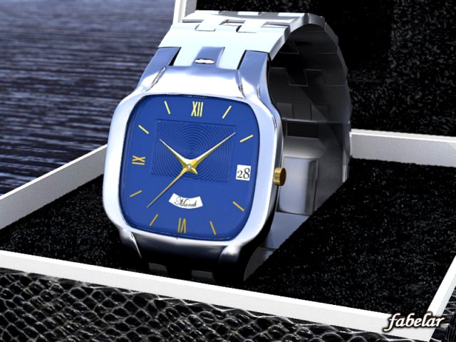 Wristwatch 3D Model