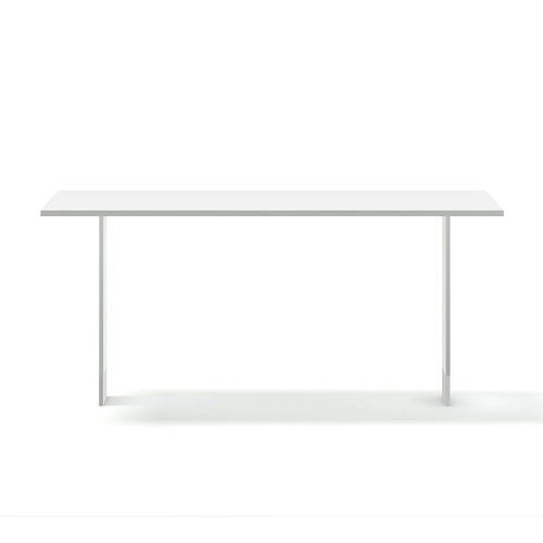 White Rectangular Table