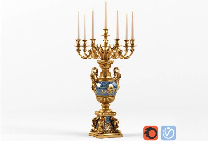 Classic desktop Candlestick BALDI