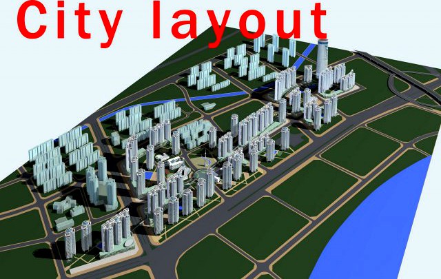 Urban Design 004 3D Model
