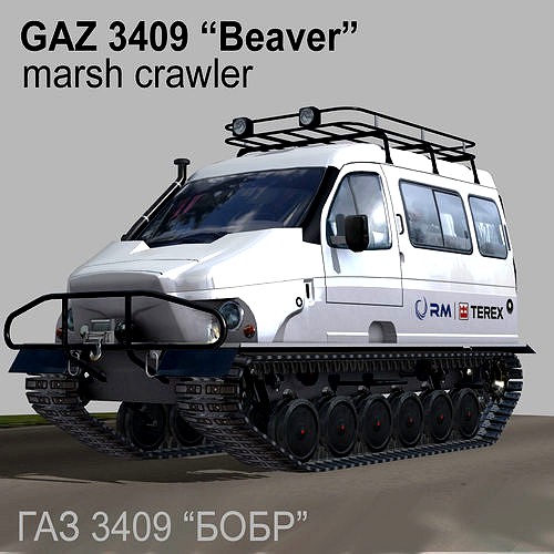 GAZ-3409 Beaver Marsh Crawler