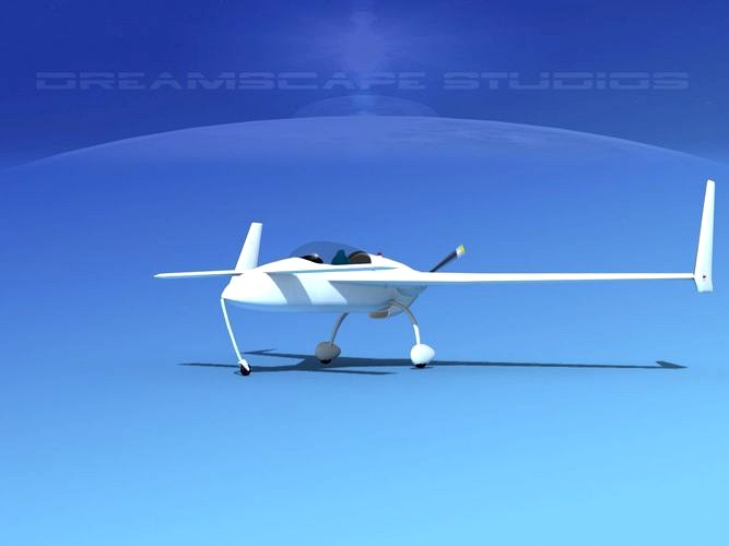 Rutan VariEze White Livery