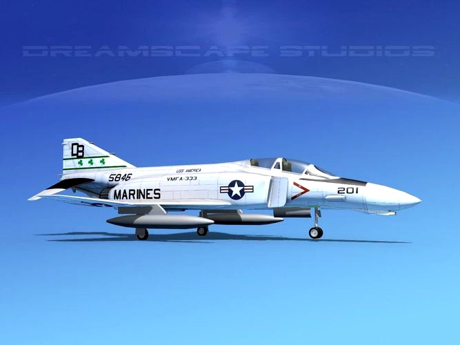 McDonnell Douglas F-4J Phantom II V12 USMC