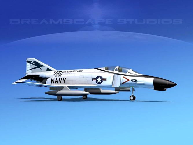 McDonnell Douglas F-4J Phantom II V11 USN