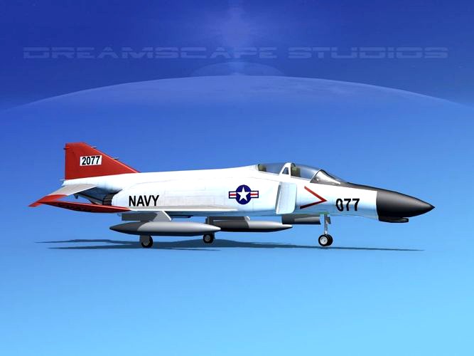 McDonnell Douglas F-4J Phantom II V02 USN